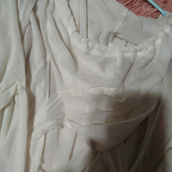 DARKER WAVES NWT Flanger Hooded Deep Cowl Dress/ SZ XL/Thumbholes/Read Info - Picture 8 of 13